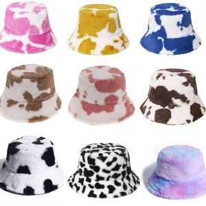 Printed bucket hat